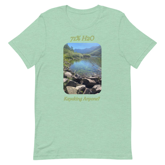 kayaking Anyone? Unisex t-shirt