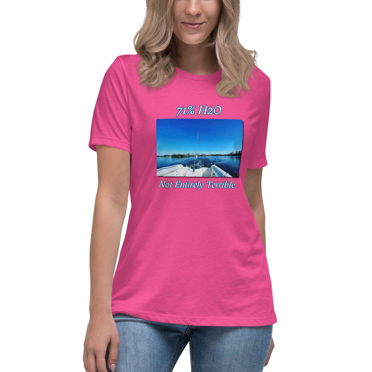 Not Entirely Terrible Women's Relaxed T-Shirt