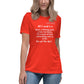 All I Need Women's Relaxed T-Shirt